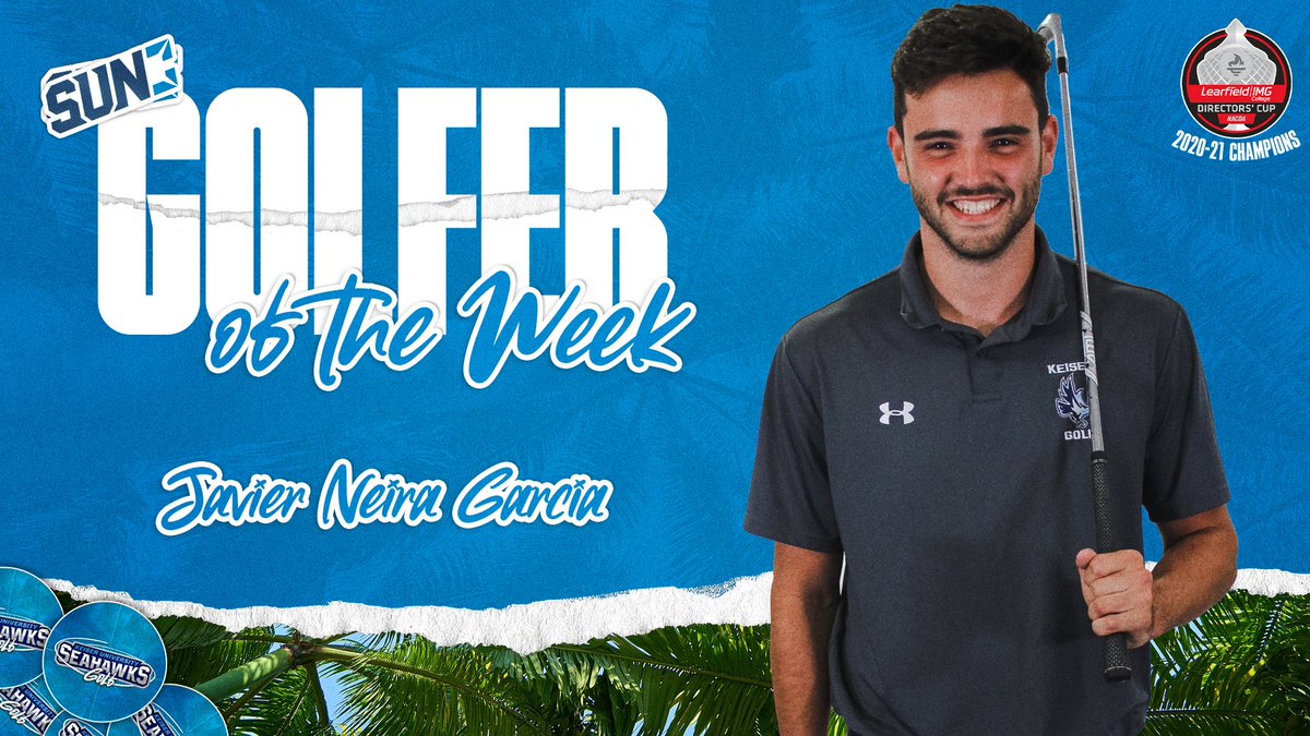 KUSeahawksGOLF's tweet photo. Neira Garcia's performance against Harvard University has earned him Sun Golfer of the Week honors!

Full Release: https://t.co/n0L3WYPyzC https://t.co/Ms4N3odiTo