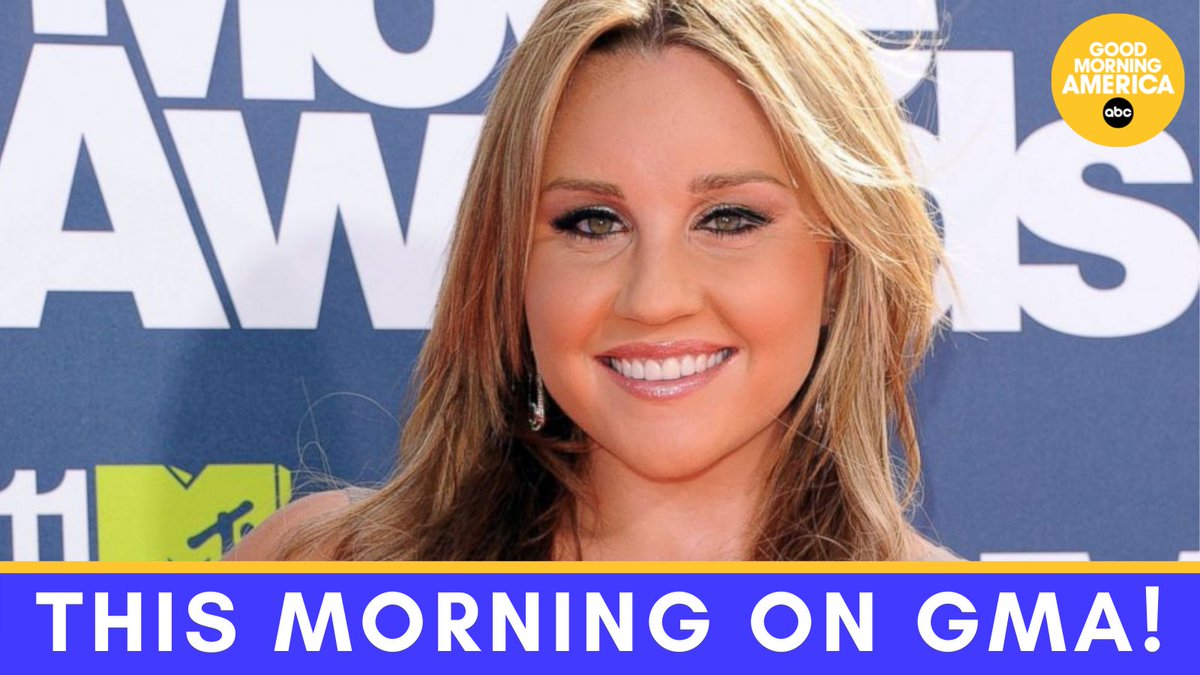 GMA's tweet photo. COMING UP ON @GMA: Amanda Bynes heads to court for her conservatorship hearing. @KayleeHartung details the star’s fight for freedom just ahead. https://t.co/u99rZXRmy6