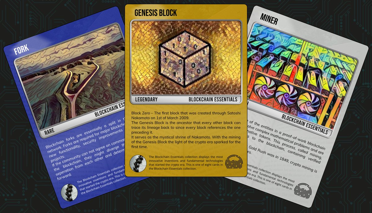 HOC_Cards's tweet photo. We are giving away 10 random HOC NFTs. Drop your wallet adress here in the comments to have a the chance to recieve a free History of Crypto NFT. 

#NFTGiveaways #nft #NFTCommunity #NFTdrop https://t.co/8MqOu3jgc9