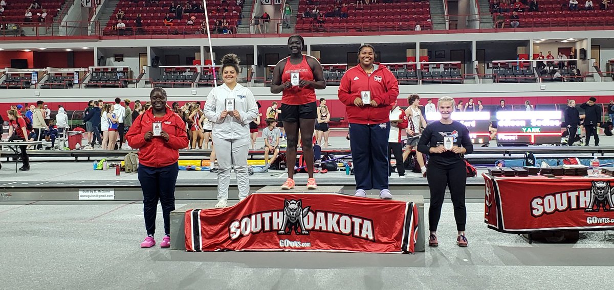 In the shot out, Georgia with a 2nd place finish and Marie 5th. <a href="/MSHSactivities/">Millard South Activities</a>