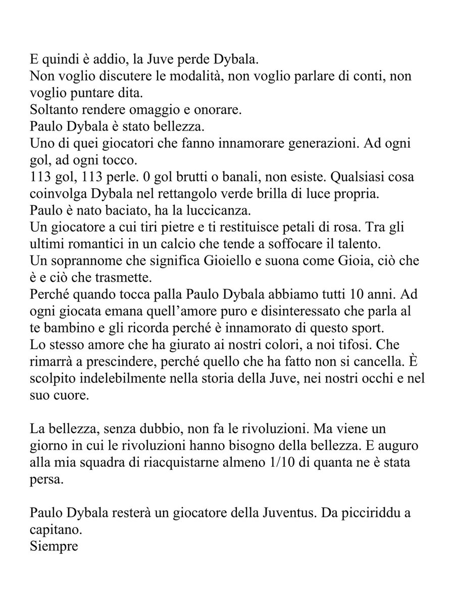 rabiotmachia's tweet photo. Ti ho voluto tanto bene, Paulo https://t.co/eTiGwDkt9e