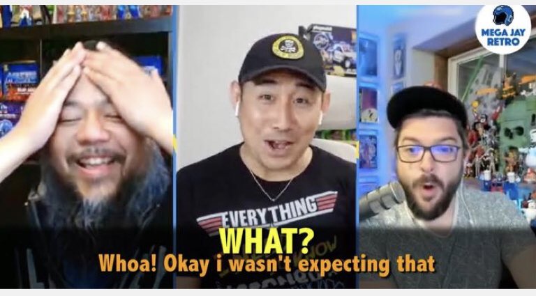 JBRetros's tweet photo. Did Ace just reveal John Thunder and Rex Charger? #MegaJayRetro interviews @ramentoy1 with special guest #GeekDadLife .While talking about upcoming projects, Noel of Ramen Toy gives hints about their UPCOMING "Retro Series" for their #80sCommander figures.
https://t.co/ULGCdWqcC3 https://t.co/jSLquVH0Di