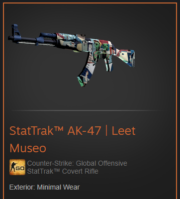 [GIVEAWAY]
AK Leet Museo MW STATTRAK

How to enter:
- Follow me
- Retweet
- Tag 3 friends

Giveaway ends 1 April, good luck! 🔥