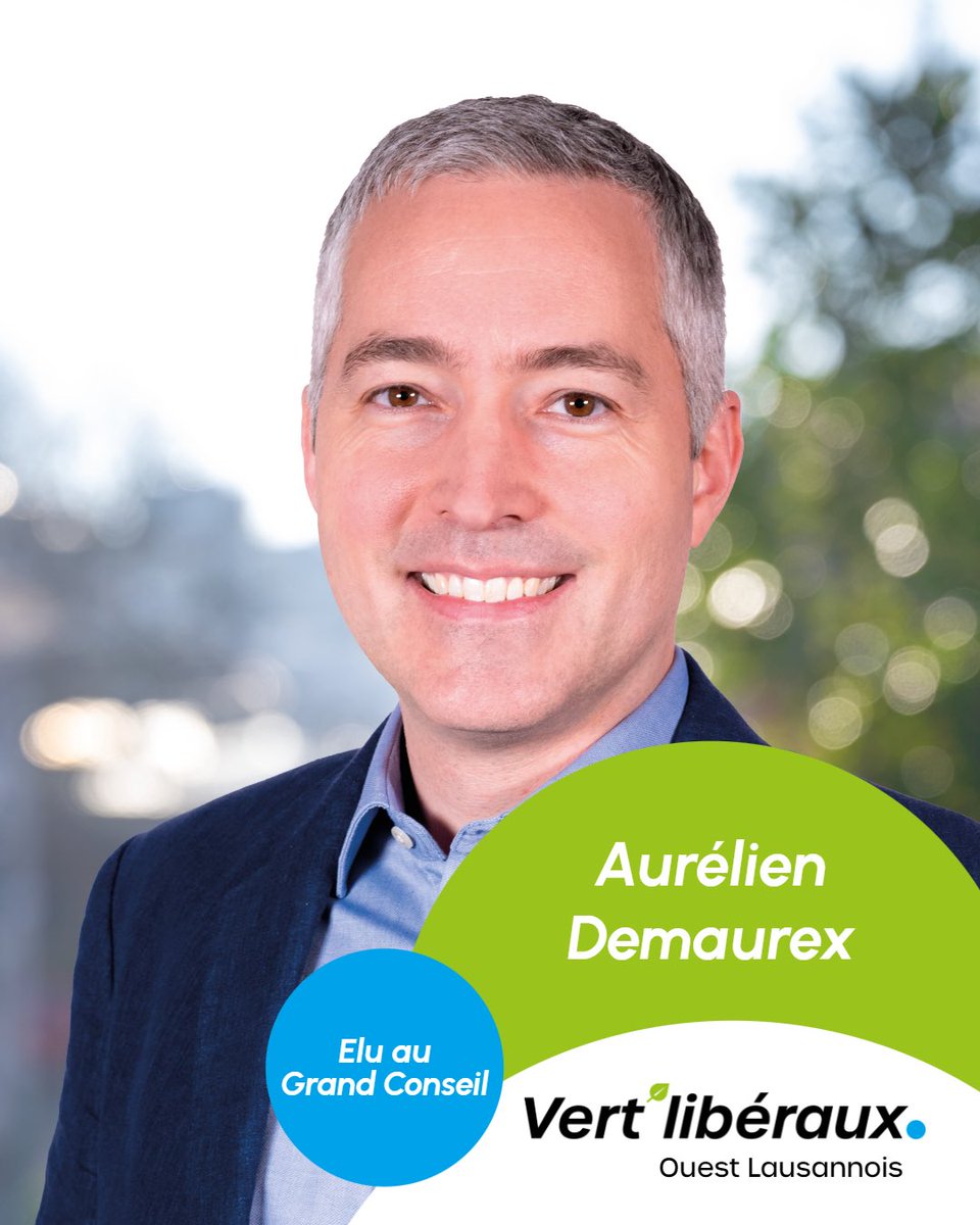CelineDind's tweet photo. Félicitations à nos 3 élu•e•s de Lausanne et de l’Ouest Lausannois qui viennent compléter mes 11 sièges Vert’libéraux pour la prochaine législature. 

#ecvd22 #lausanne https://t.co/oS56m6TKUd