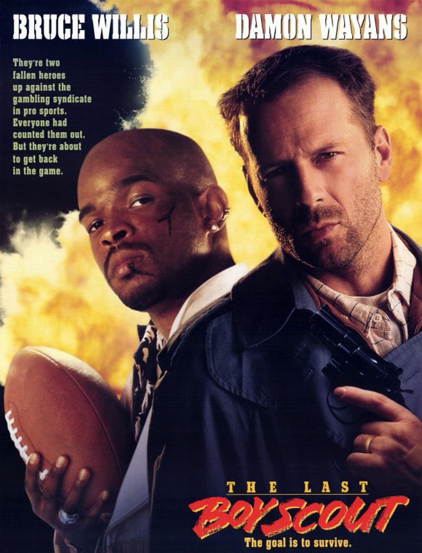 #NowWatchingThisMovie 
🎬 The Last Boy Scout 🎬
⭐ Starring ⭐
#BruceWillis 
#DamonWayans 
#DanielleHarris 
#ChelseaField 
#HalleBerry 
#TaylorNegron
#BruceMcGill 
#TheLastBoyScout 
#NowWatching 
#FilmTwitter