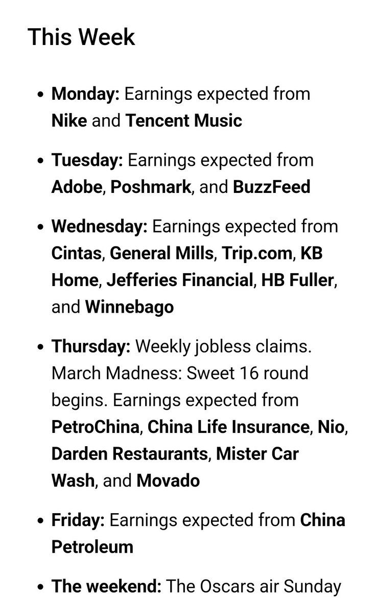 SKiCapInv's tweet photo. What's going on in the #StockMarket this week. https://t.co/WJDYBb4TR3