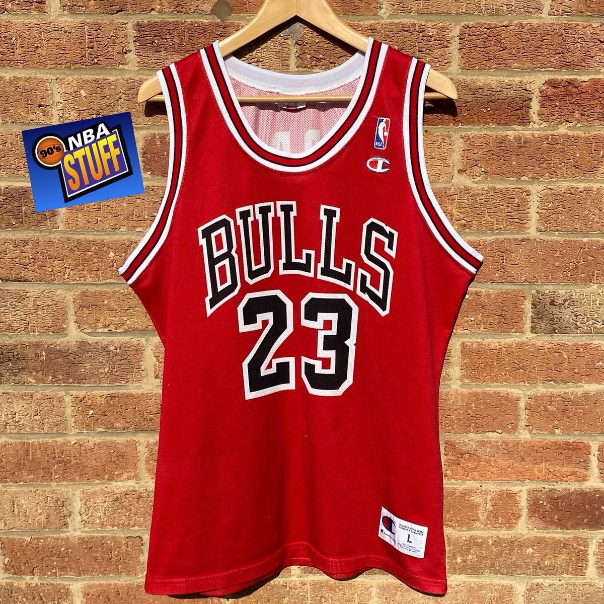 90snbastuff's tweet photo. Why not add the GOAT or Worm to your collection?
These iconic original @ChampionUSA @chicagobulls jerseys are now available to purchase.
#90sNBAstuff https://t.co/PNzpKxMM8O
