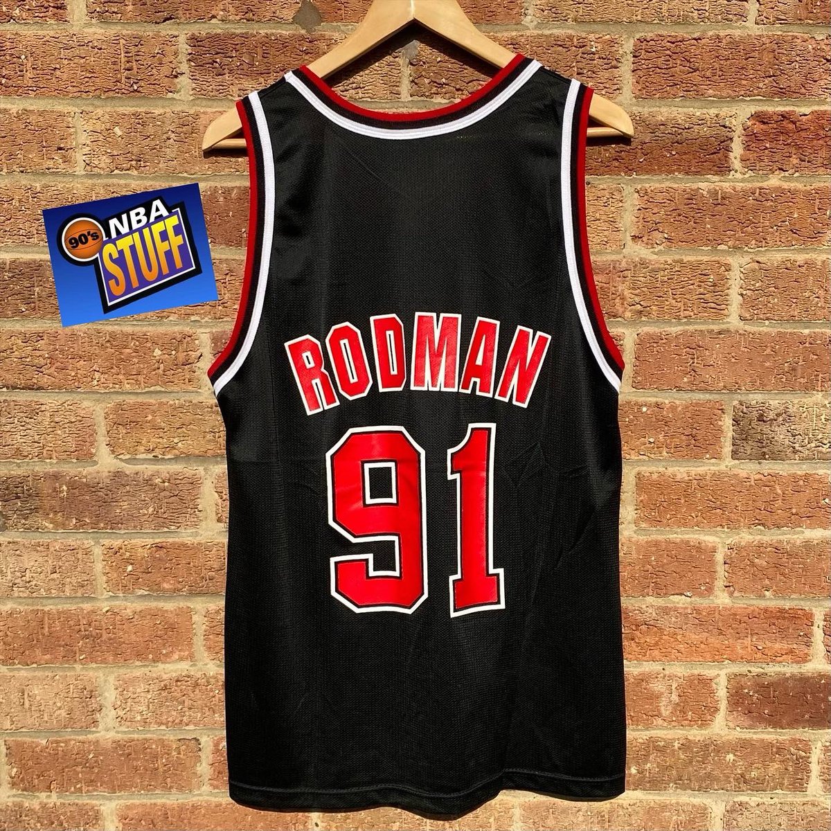 90snbastuff's tweet photo. Why not add the GOAT or Worm to your collection?
These iconic original @ChampionUSA @chicagobulls jerseys are now available to purchase.
#90sNBAstuff https://t.co/PNzpKxMM8O