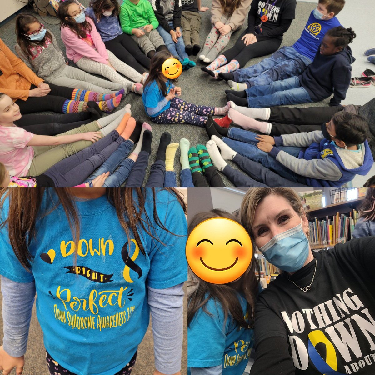 Celebrating World Down Syndrome Day 🧦 St. Benedict Students are Rocking our Socks 🧦 <a href="/StBenedictDP/">StBenedictRavens</a>