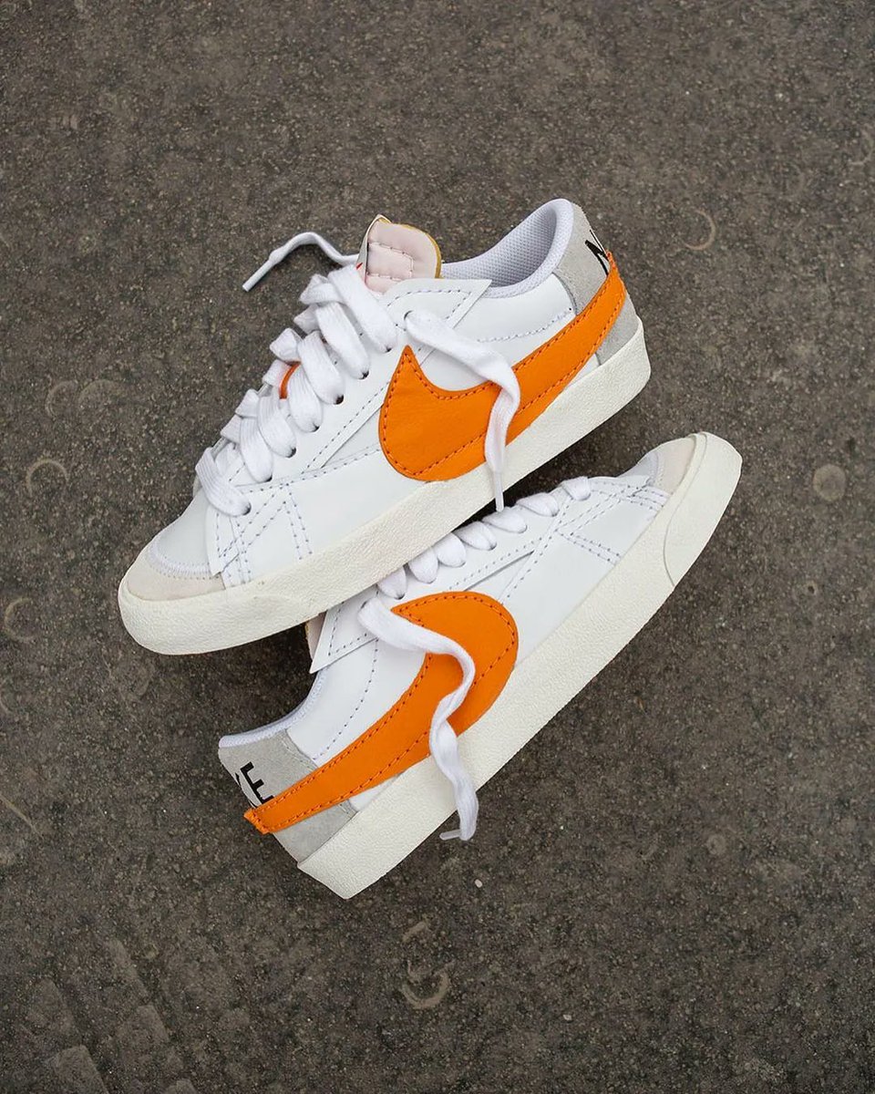 JustFreshKicks's tweet photo. Nike Blazer Low '77 Jumbo ‘White/Alpha Orange’

NR:https://t.co/mb8wi7ghVi
RV:https://t.co/vObe8X6vmH https://t.co/3Ujq70FVKY