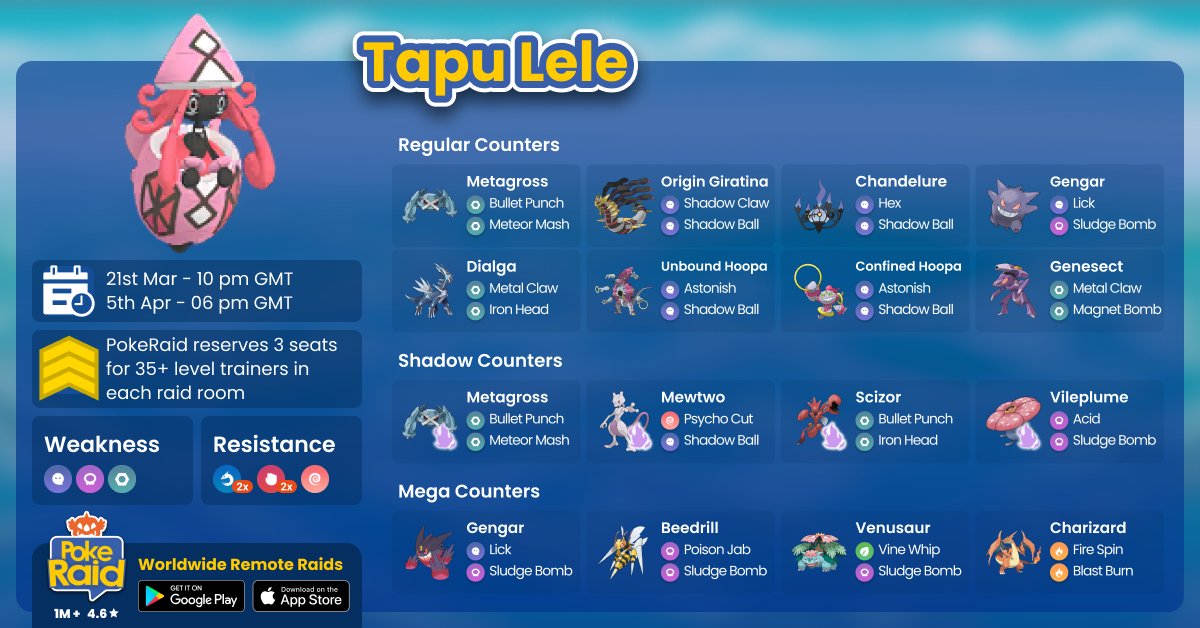 *TOP* MEGA GENGAR Raid Counters Guide in Pokemon Go #pokemongo  #pokemongoraids 