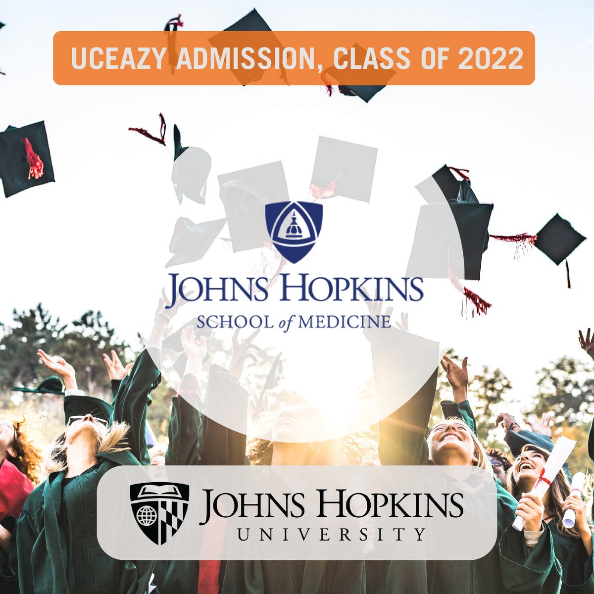 UCEazy congratulates our students on getting into John Hopkins University!