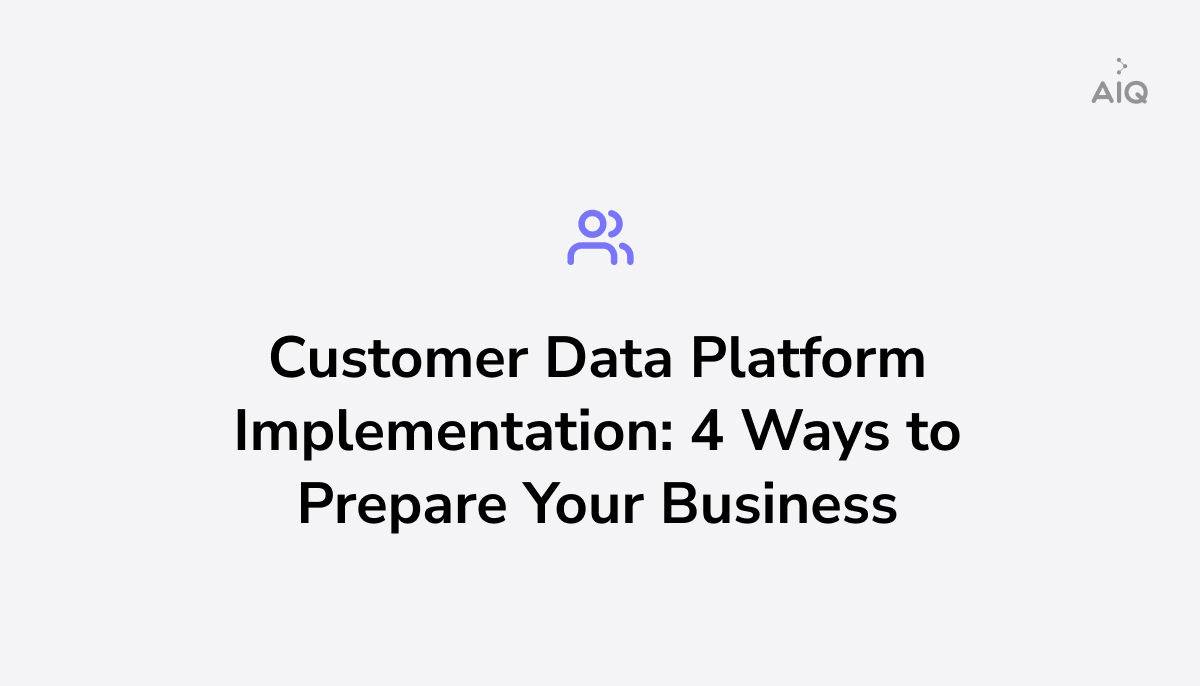 ActionIQinc's tweet photo. Want a winning CDP implementation strategy? 🙋 Check out our new blog post featuring insights from Method Partners to learn how to set yourself up for success. Read: https://t.co/foakmncjW6
#cdp #cdp101 #implementation https://t.co/wsttY6Y6JP