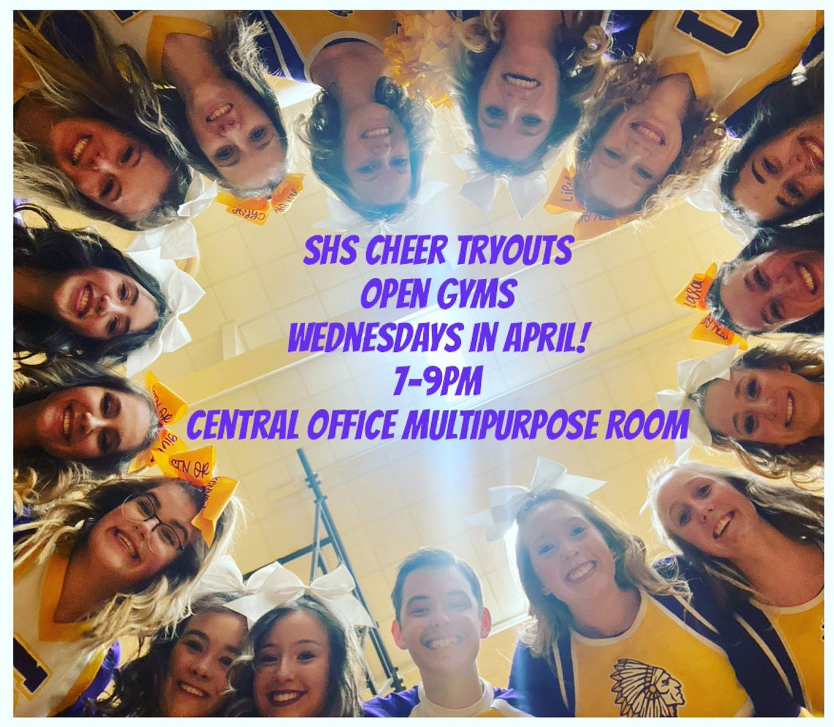 See you there!! 👀💜💛