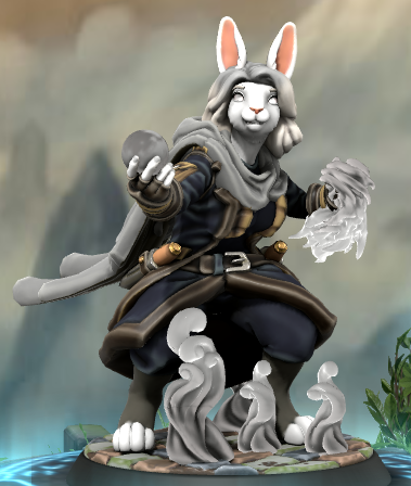 CarumSarene's tweet photo. Silver, the Lunar Sorcerer, for @HeroForgeMinis Create-A-Sorcerer #HeroForgeContest
https://t.co/Xl7tyCTvnS https://t.co/vSqYj5FsYg