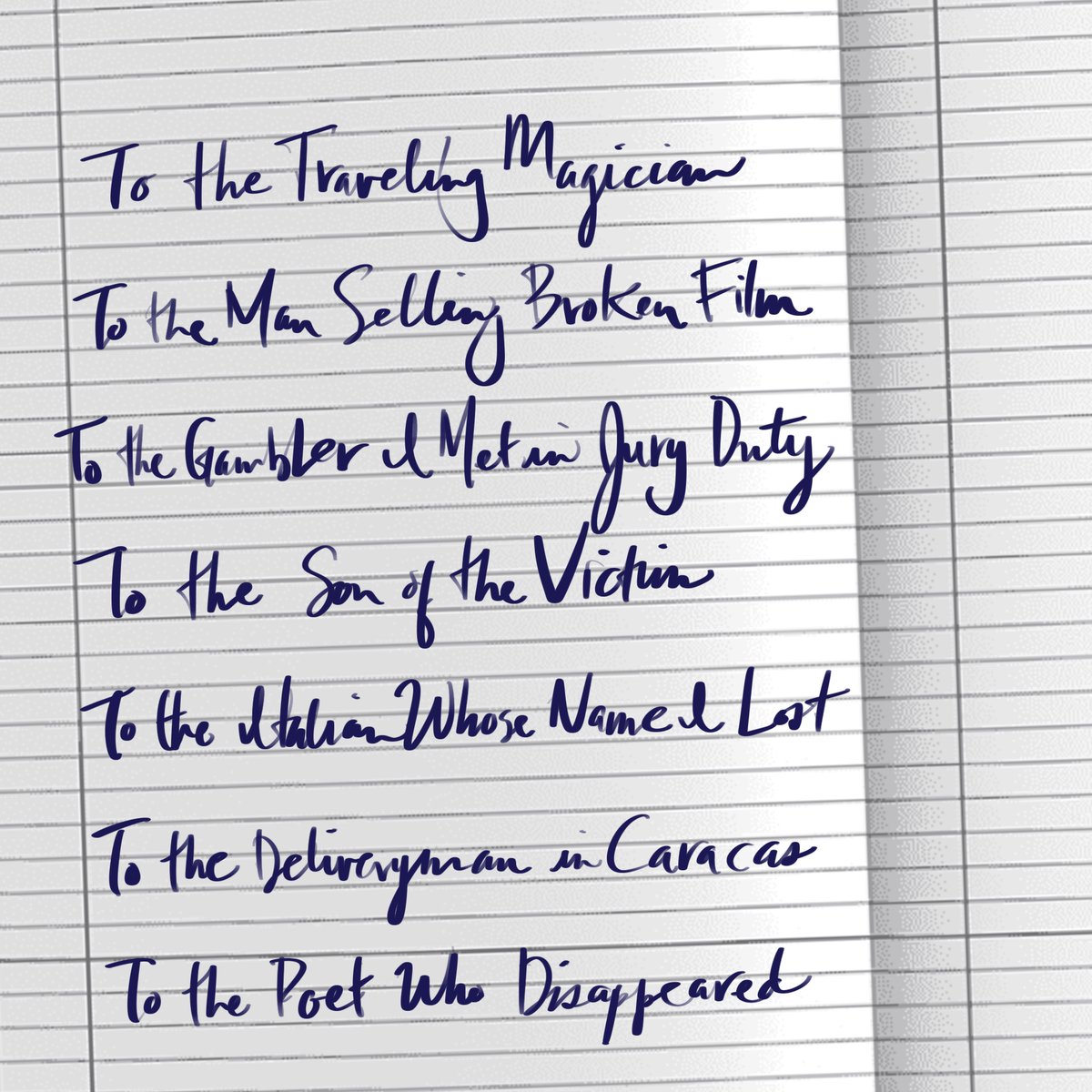 If you wrote a letter to a stranger—to someone you once met and can't quite shake—who would you choose? Tell us by replying with “My #lettertoastranger is: To the _____," a title in the spirit of LETTER TO A STRANGER, released today by @algonquinbooks.