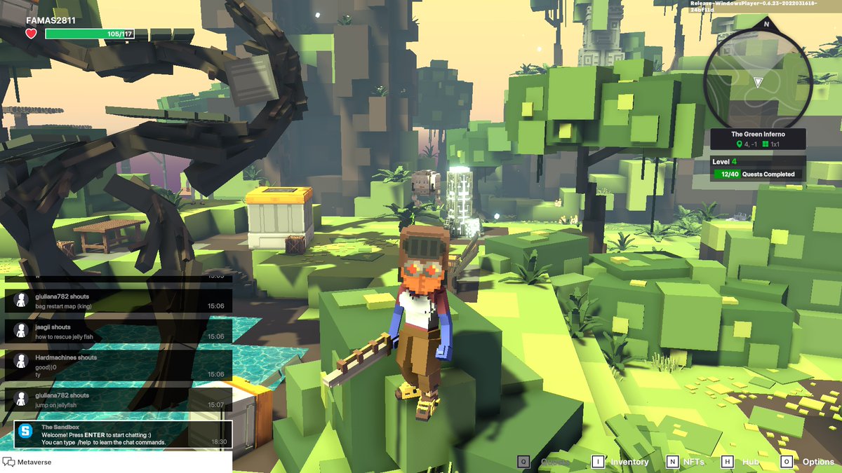 FAMAS2811's tweet photo. @TheSandboxGame I just participated in the daily #SandboxAlphaS2Contest for a chance to earn up to 1,000 $SAND! Starting March 19 - Gather the equipment. Check out my screenshot below!
👇 #SandboxAlphaS2 https://t.co/4t0KvaOaSj