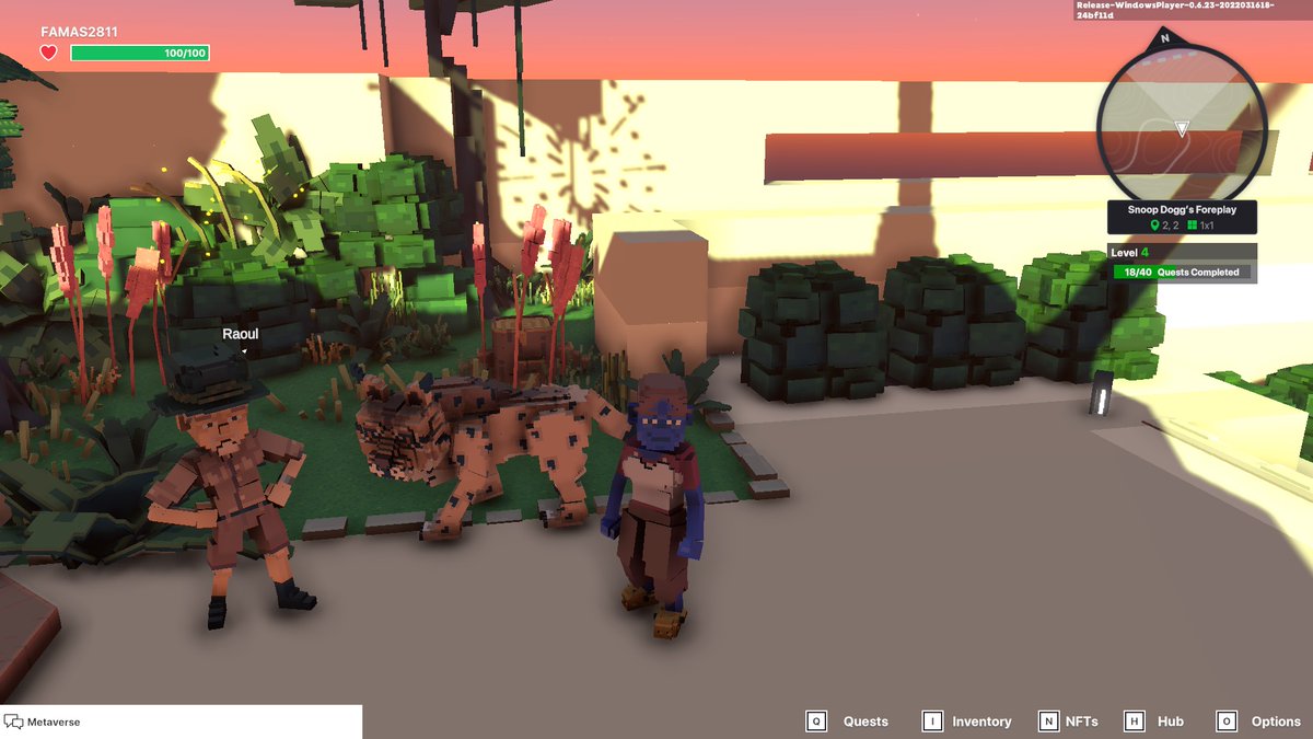 FAMAS2811's tweet photo. @TheSandboxGame I just participated in the daily #SandboxAlphaS2Contest for a chance to earn up to 1,000 $SAND! Starting March 21 - Find Martha in the Snoop Dogg Mansion. Check out my screenshot below!
👇 #SandboxAlphaS2 https://t.co/b7gfGqFThz