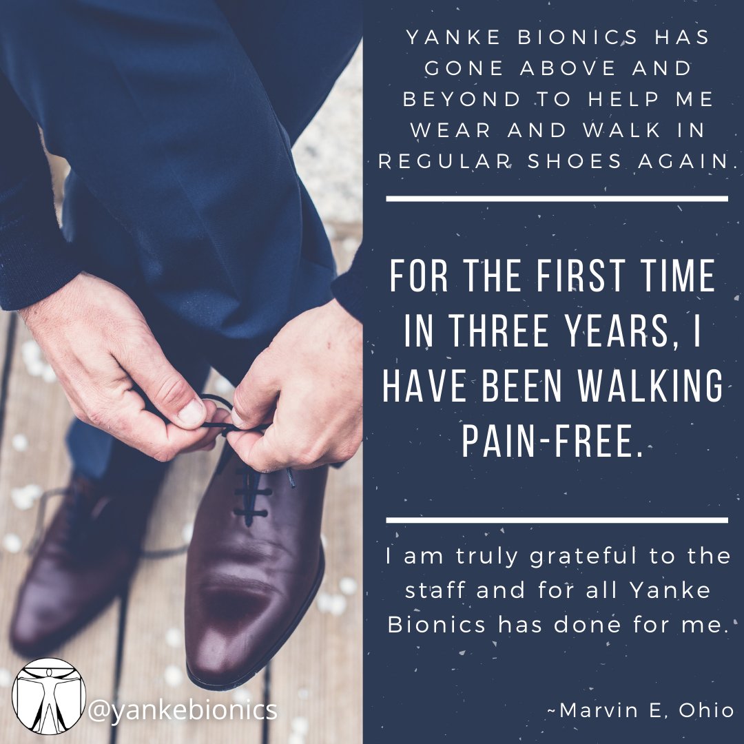 #mobilitymonday What does #mobility mean to you?
#orthotic #orthotics #yankebionics