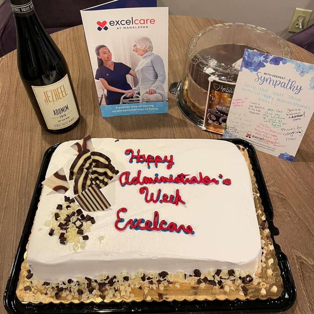 excelatManalap1's tweet photo. We want to thank all our hard working and dedicated Administrators at #ExcelCareManalapan. We appreciate you! Thank you for everything you do!
#HereToExcel #EXCELCARE https://t.co/328SVGvKzx