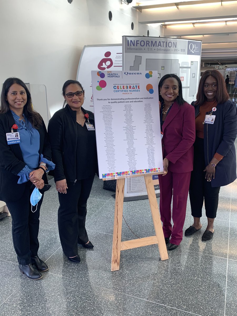 NCineas's tweet photo. Celebrating Certified Nurses Day across our system and taking time to acknowledge Queens Hospital the site w/ the highest certified number of nurses across @NYCHealthSystem https://t.co/pYKzcU5xgs