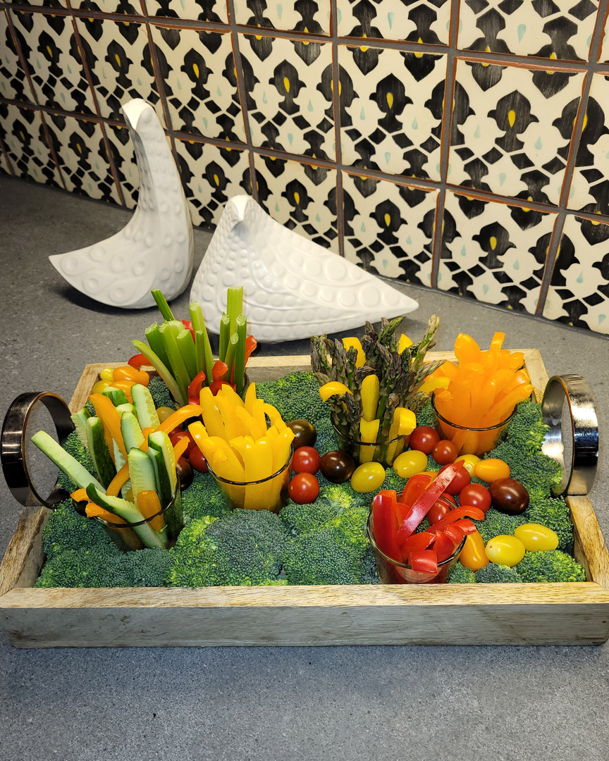 Well hey there, #spring. We’ve missed you. (Here’s a little veggie zen garden to get you in that verdant, vernal mood.)

#springsolstice #eatyourveggies #blackplatecatering #indianapoliscaterers