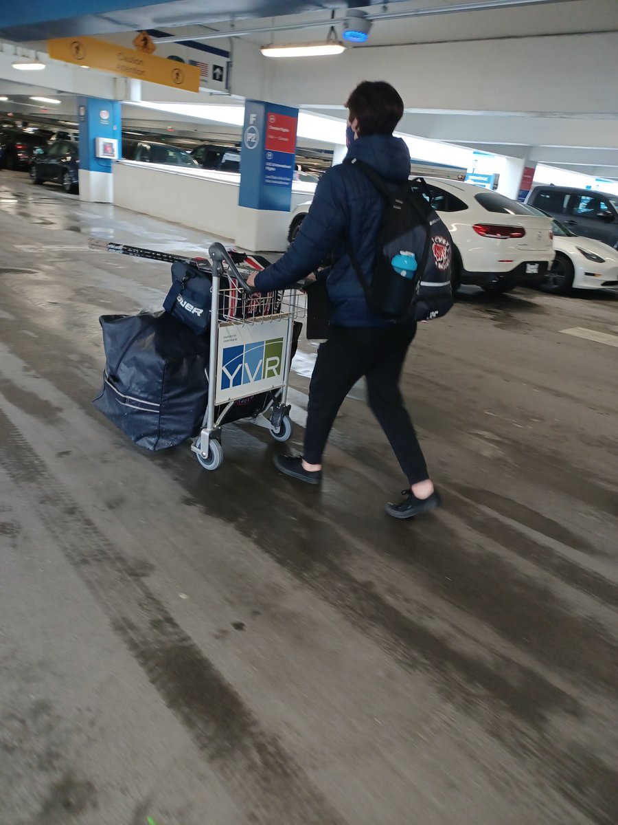 coltdaddy1235's tweet photo. Not the ending to hid u18 season that he wanted... but when one door closes, another one opens. @Brady35Smith is off to join the WHL's @WHLHurricanes for a couple weeks to help them in the playoff push. What a great opportunity for him. A bit happy/sad dropping him at the airport https://t.co/cCP0dIO9Yf