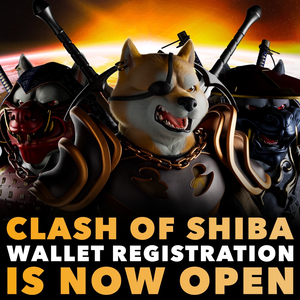 ClashofShiba's tweet photo. Registration for the raffle is now live 🚨

Go to our website https://t.co/FOUSAVgoKP and make sure to connect your wallet to have a chance to mint one Clash of Shiba NFT 🌑🌕

#ClashofShiba #COS #ShibArmy #NFT https://t.co/0qafzNdn16
