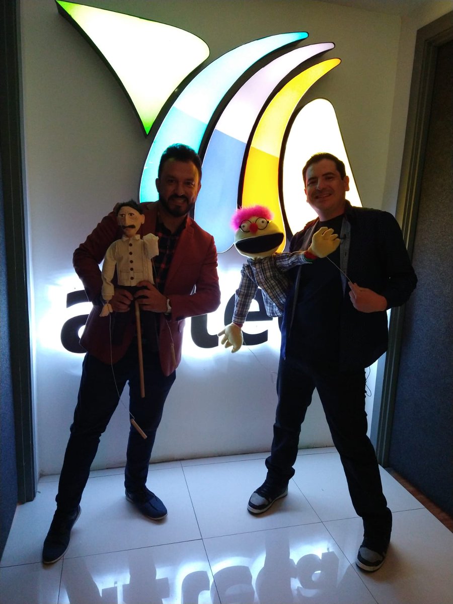 JoelVences's tweet photo. Hoy festejamos el día mundial de los #titeres en #TVAzteca colaborando y participando con la difusión del mundo del títere. https://t.co/77ybJ1Sx2l