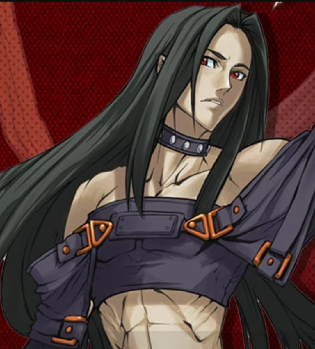 Today's GNC character is Testament from the Guilty Gear series! (They/them)