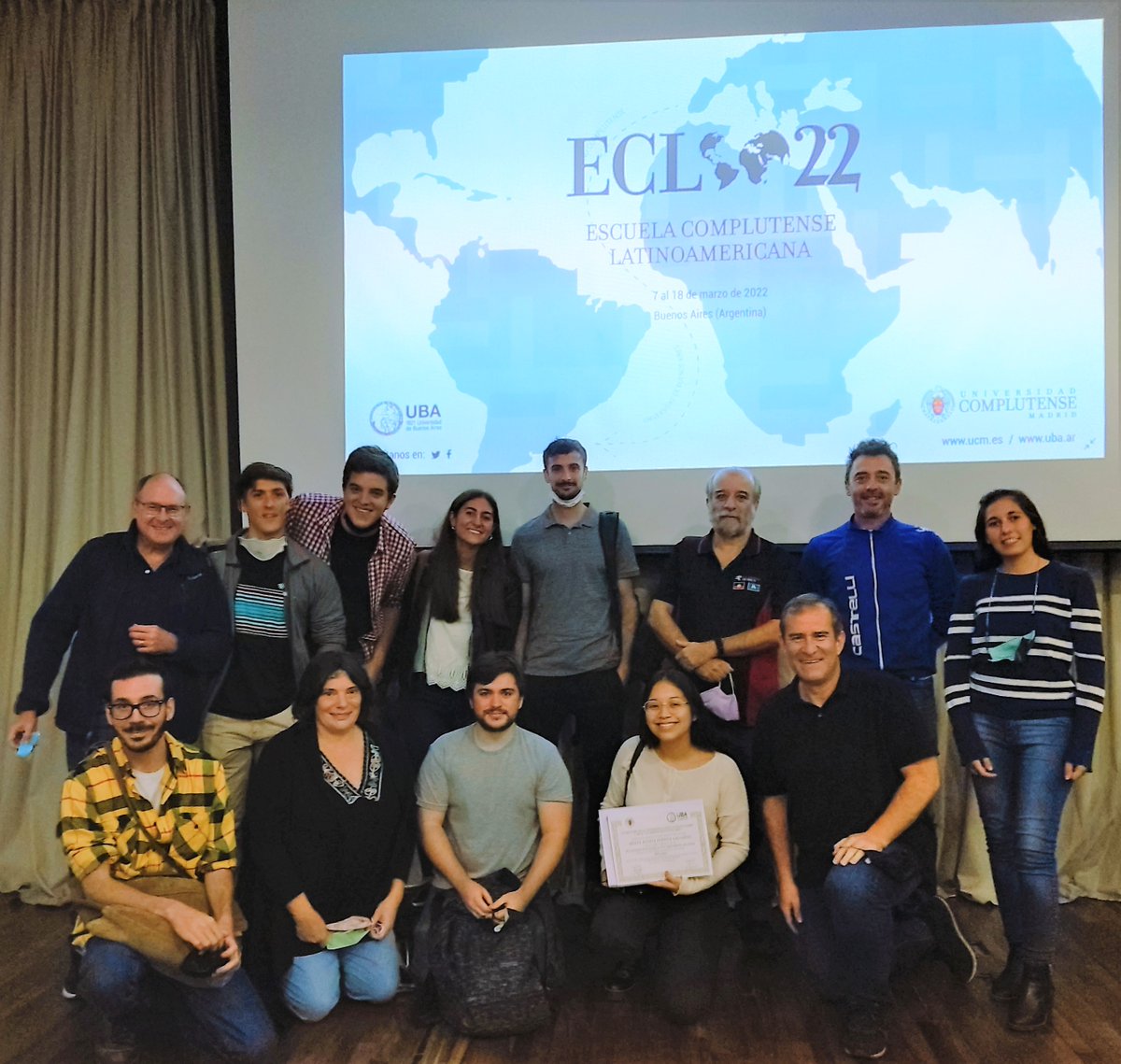 Lectures completion ceremony of the ECL (<a href="/UBAonline/">UBAonline</a> <a href="/unicomplutense/">Complutense</a>) in BA. Happy to have taught and shared with this student cohort. See you all next edition.