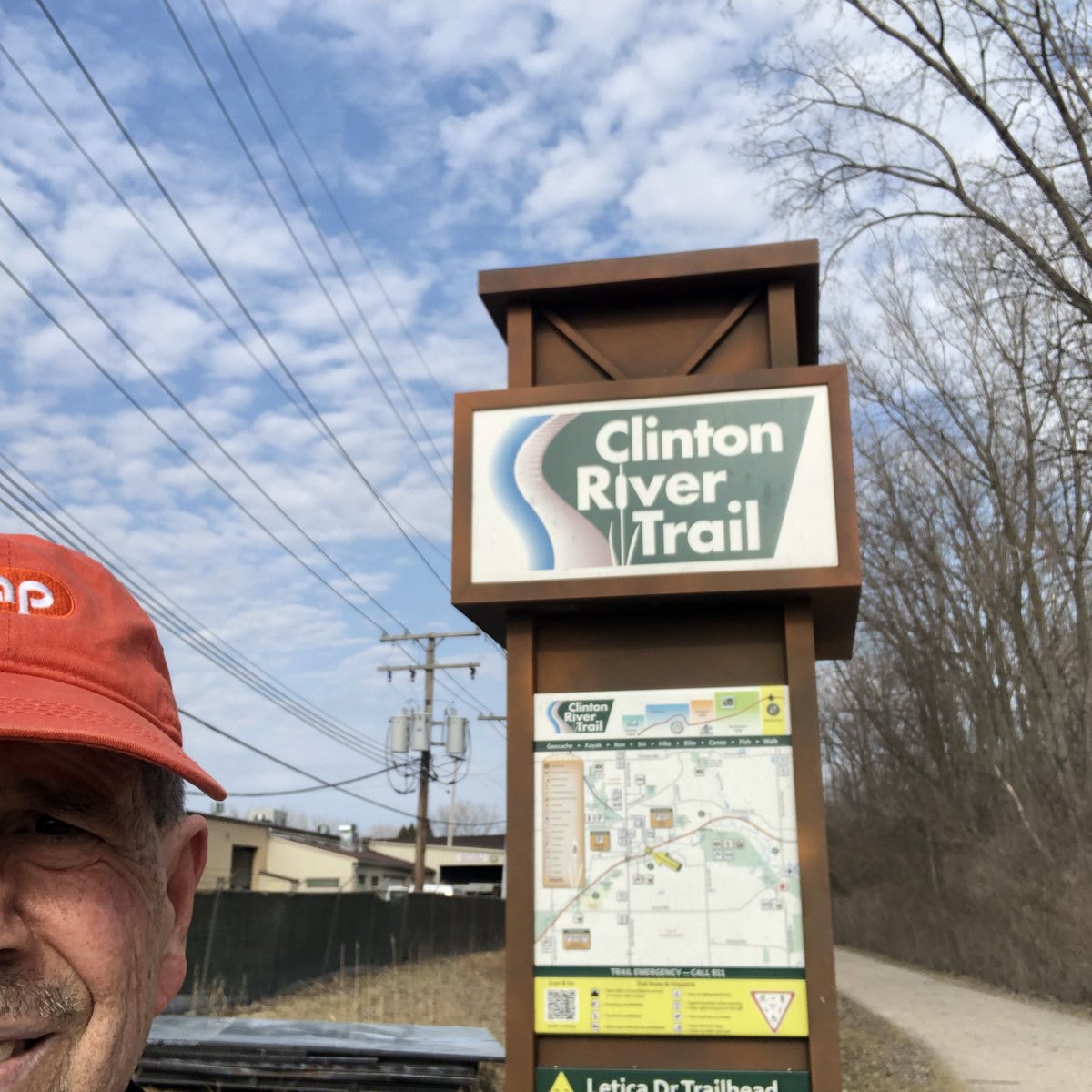 DALambertUSA's tweet photo. Great afternoon for a walk on the @ClintonRivTrail to prepare for @LogOff_LaceUp. https://t.co/dVY4frVv0m