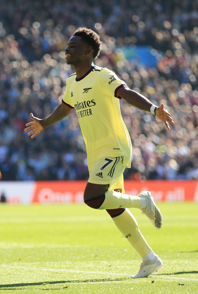 Saka currently receives a basic wage of just £30,000-a-week, making him one of the lowest-paid players at the Emirates.

But now Arsenal are preparing to offer him a new weekly deal worth around £125,000 to end any speculation about a summer move. 

[The Sun]