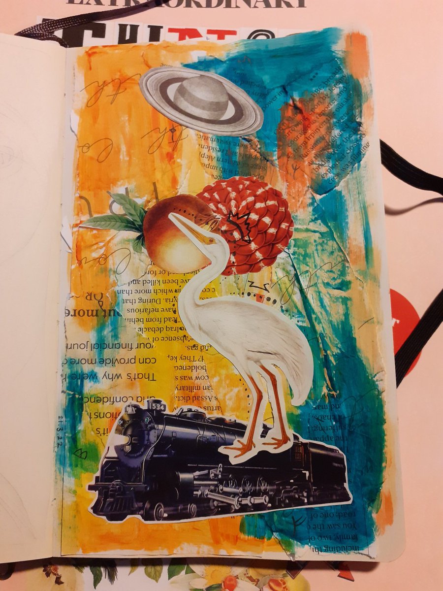 Grimchild1's tweet photo. Created a collage/mixed media piece inspired by Frīg &amp; Her aspects of liminality, sensuality, &amp; Queen of the Fen-hall. https://t.co/6r0QAF4G3P