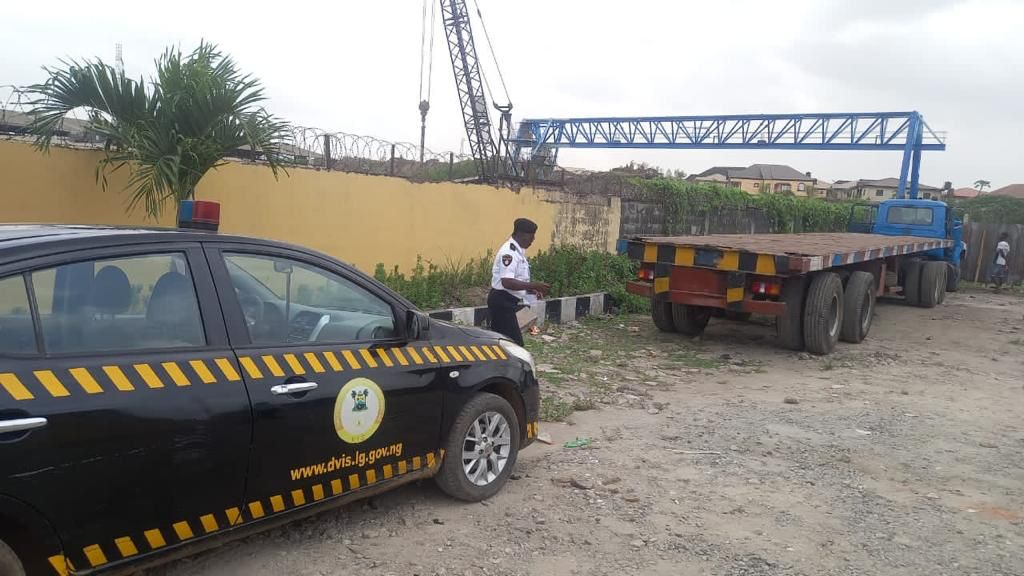 The Truck in the viral video on Social Media has been apprehended (PHOTOS)
