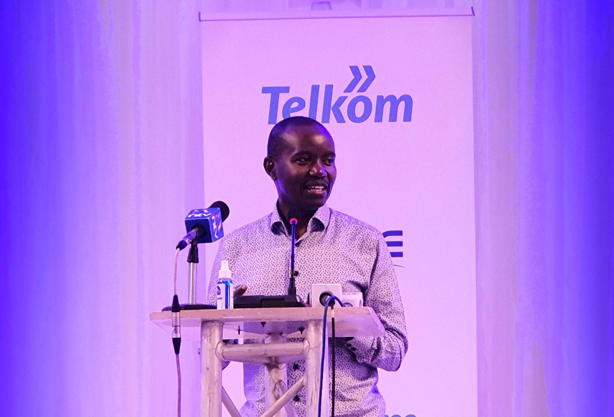 TelkomKenya's tweet photo. As Government, we will continue to work and collaborate with Telkom and your partners, leveraging on your expertise and infrastructure to realise more strategic initiatives. ICT CS @mucheru #PEACECable https://t.co/djFt8feTqz