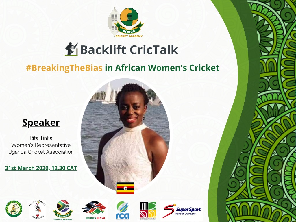 ACA_Foundation_'s tweet photo. MEET OUR SPEAKERS!! 🇷🇼🇬🇭🇿🇼🇺🇬🇰🇪

🔘 Rosine Ingabire - @RwandaCricket 🇷🇼
🔘 Rita Tinka - @CricketUganda   🇺🇬
🔘 Pearlyne Omamo  - @CricketKenya 🇰🇪

Don't miss the BIG dialogue on #BreakingTheBias in the African Women’s Cricket. 
REGISTER HERE >>> https://t.co/2s4JArl5UE
#CWC22 https://t.co/rm7HeiD4Ap