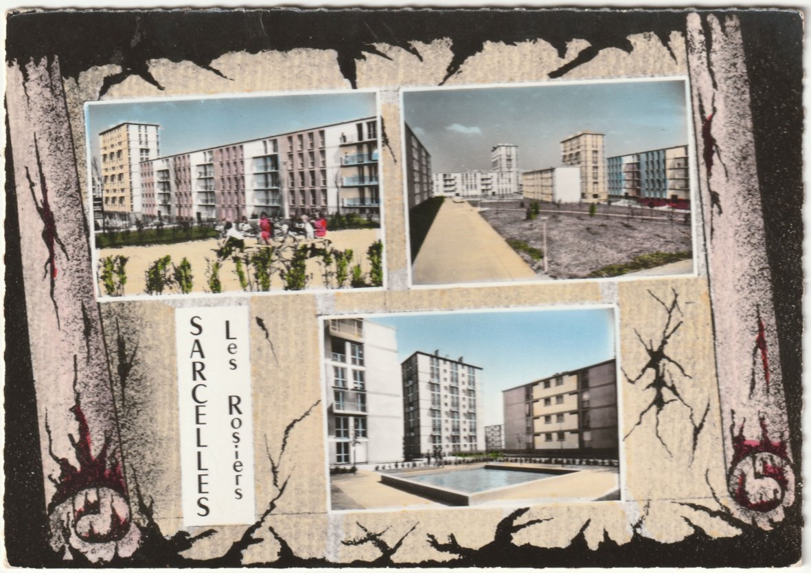 Un jour, une ZUP, une carte postale : Rosiers (Sarcelles)