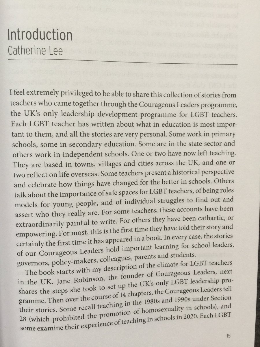 CynthiaDNelson's tweet photo. If you think it's easy to forge a queer career in education, think again. Huge congrats to #LGBTQ+ researcher @DrCatherineLee, Professor of Inclusive Education at Anglia Ruskin Univ. & a UK National Teaching Fellow! 🏳️🌈🏳️⚧️ #queericulum
Read the stories of @LGBTEducators ⬇️ https://t.co/FJLHvXpI9v