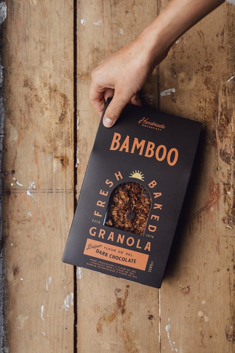 ssstudio_design's tweet image. New project launch! Branding and Packaging for The Bamboo Breakfast Co., Brussels, Bel. #designer #branding #packaging