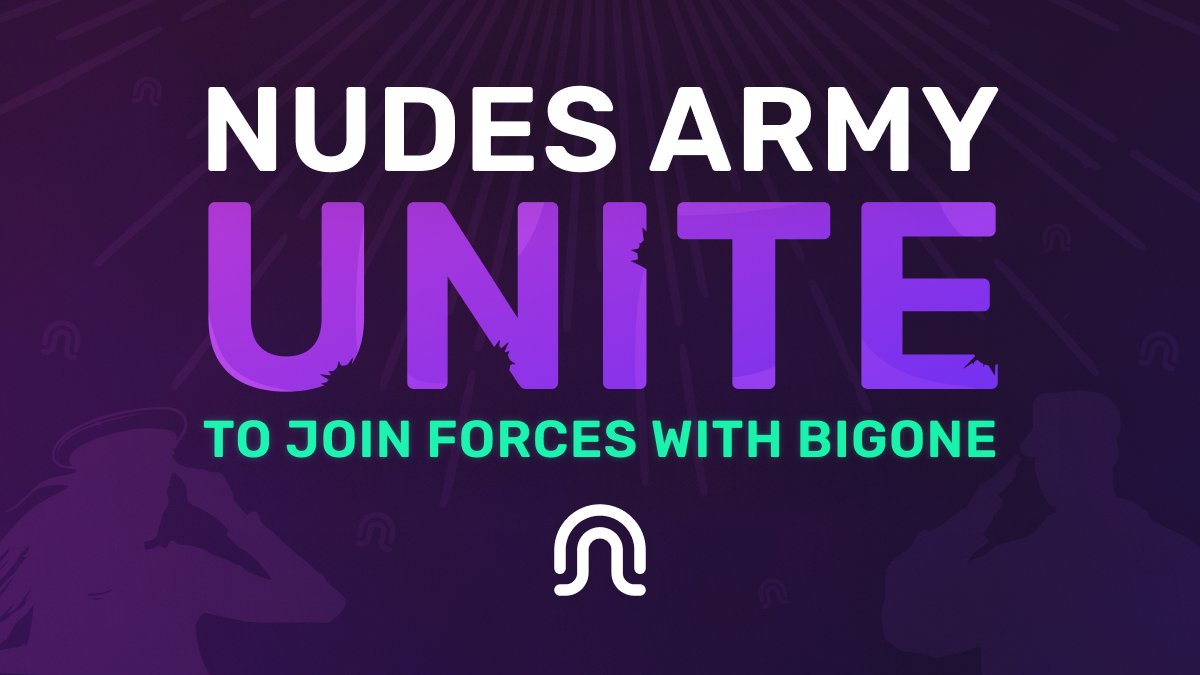 ⭐🪖 NUDES Army, UNITE! 🪖⭐ 
NUDES would LOVE to be listed on <a href="/BigONEexchange/">BigONE</a> exchange! Let's make some noise so they hear us LOUD and CLEAR! 
1️⃣ Follow @bigoneexchange &amp; Chair <a href="/anndylian/">Anndy Lian</a>
2️⃣ Like &amp; Retweet this post
3️⃣ Comment your $NEO N3 address below
4️⃣ Get 100 MILLION $NUDES