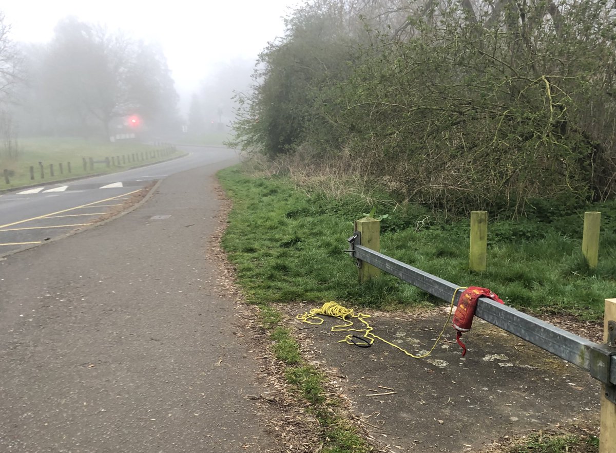 charisby's tweet photo. @NeneParkPboro looks like someone has tampered with the life saving equipment at Orton Mere https://t.co/YrMM1Boba7