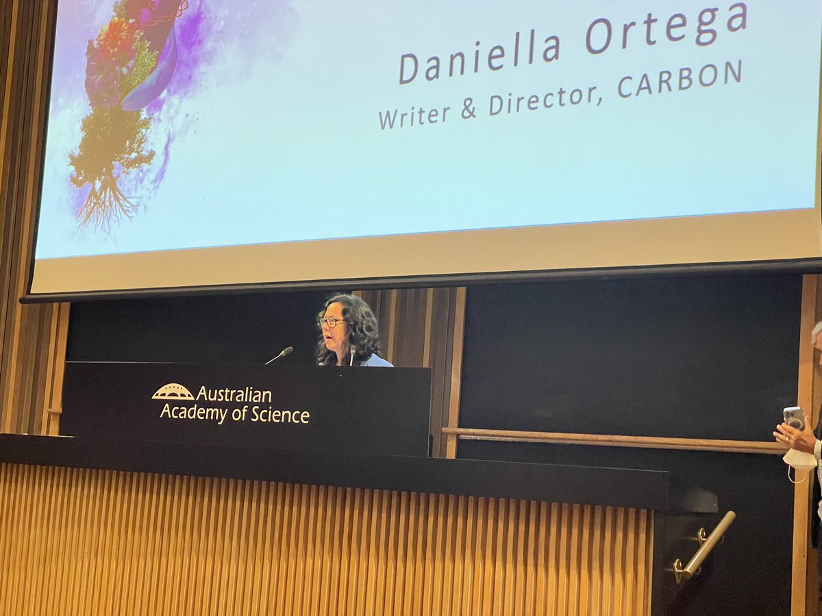 Dr Tom Carruthers (@scitjc) on Twitter photo Daniella Ortega, writer and director of #thecarbonmovie - ‘Carbon is the thread that binds us all together’
#thecarbonmovie Daniella Ortega, writer and director of #thecarbonmovie - ‘Carbon is the thread that binds us all together’
#thecarbonmovie