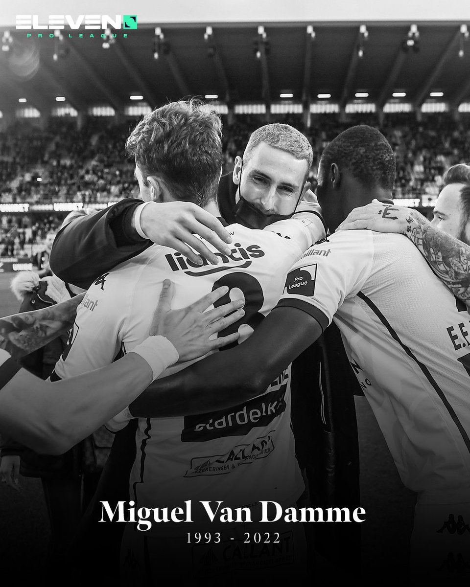 DAZN_BENL's tweet photo. RIP | Miguel Van Damme heeft ons op 28-jarige leeftijd verlaten. Het ga je goed, Miguel. 😢 https://t.co/s5kFFURtqF