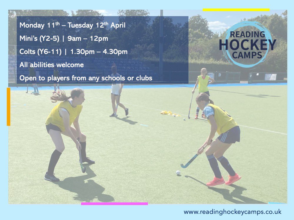 🚨 EASTER CAMPS are now live! 🚨 

readinghockeycamps.co.uk

#supercamps #supercolts