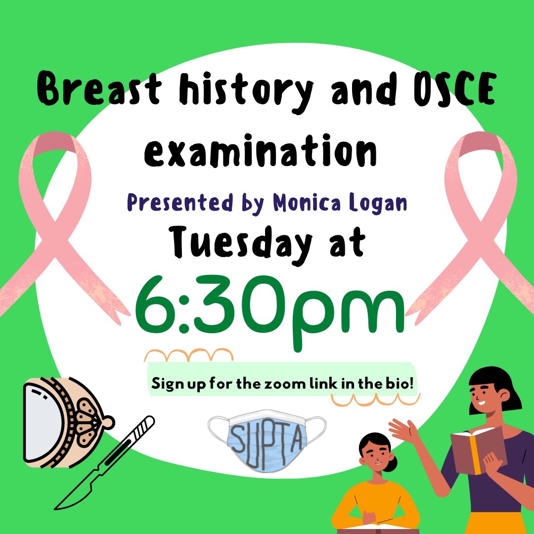 supta_uk's tweet photo. Join today at 18:30 to learn about how to take a breast history and carry out a breast examination for your OSCE🚨🚨🚨
Sign up below ⬇️

https://t.co/e9rkj0DXVs https://t.co/hAw40TfqNC