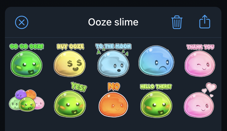 ooze_bsc's tweet photo. You can use our beautiful stickers right now!

https://t.co/H7TV2X391A https://t.co/qVrmRp7uJH