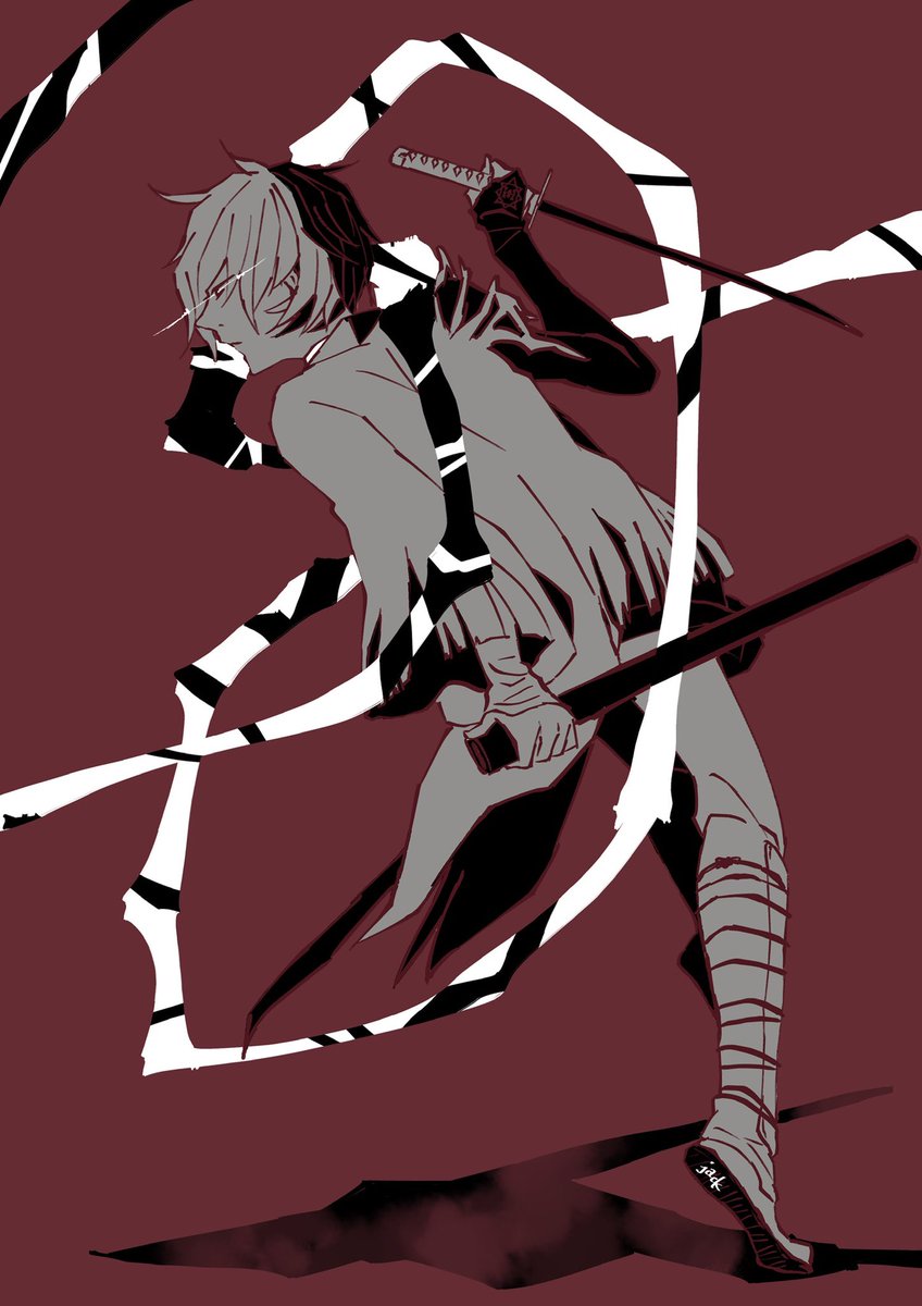 _jack_cos's tweet image. そんな細くない…
 #レイヤーが描く絵は本人と似るらしいので絵とコスを並べてみる