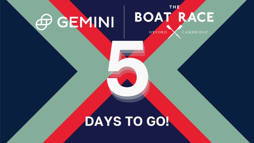 theboatrace's tweet photo. The @Gemini Boat Race is #BackInLondon
🗓️ Sunday April 3
📍#Putney to #Mortlake
📢 Fan Parks open 12:00 BST
📺 BBC 1 starts coverage 1350 with @clarebalding
@BritishRowing @WorldRowin  #rowing #London
How to Watch 👉 https://t.co/JJQm3UdgEK https://t.co/63qjsJpGSK