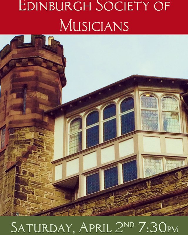 AdambrownGuitar's tweet photo. Look forward to performing pieces by Leighton, Lauro, Torroba, Tansman and Beamish at the Edinburgh Society of Musicians this coming Saturday-7:30pm. 

Edinburgh Society of Musicians
3 Belford Road, Edinburgh
#sologuitar #guitar #Edinburgh #lauro #torroba #sallybeamish #tansman https://t.co/E4aFRRrXuk
